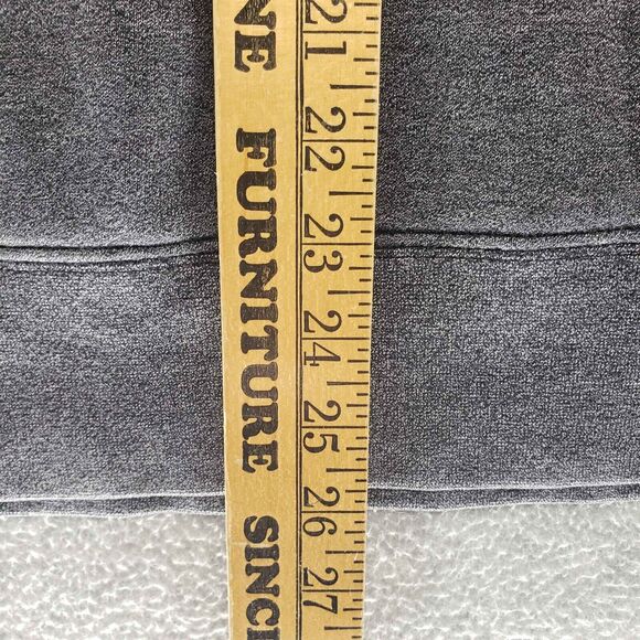 Nike Heritage Hoodie Mens Medium Gray Classic Spellout Streetwear Athleisure - Picture 5 of 6